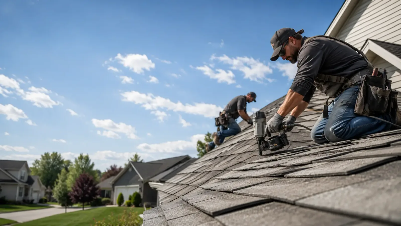Storm Damage Roof Repair in Bushnell, IL near me